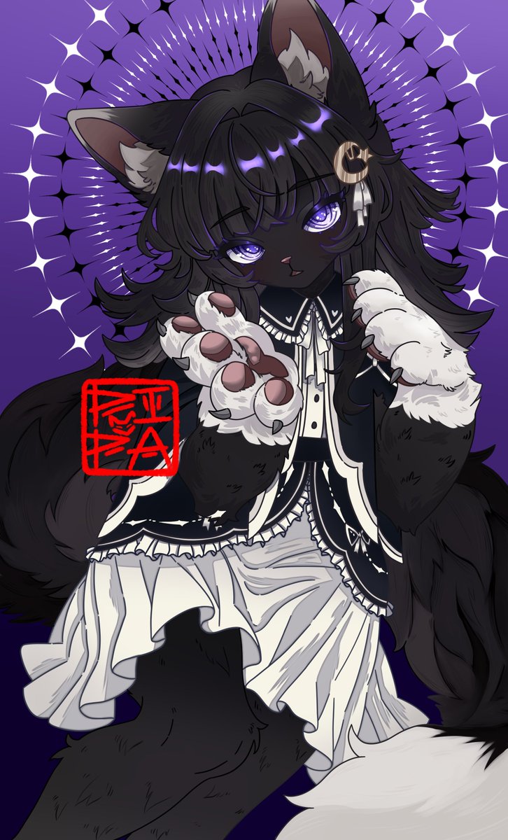 pipparii's tweet image. Another finished commission. (❁´◡`❁)
#Commission #furry