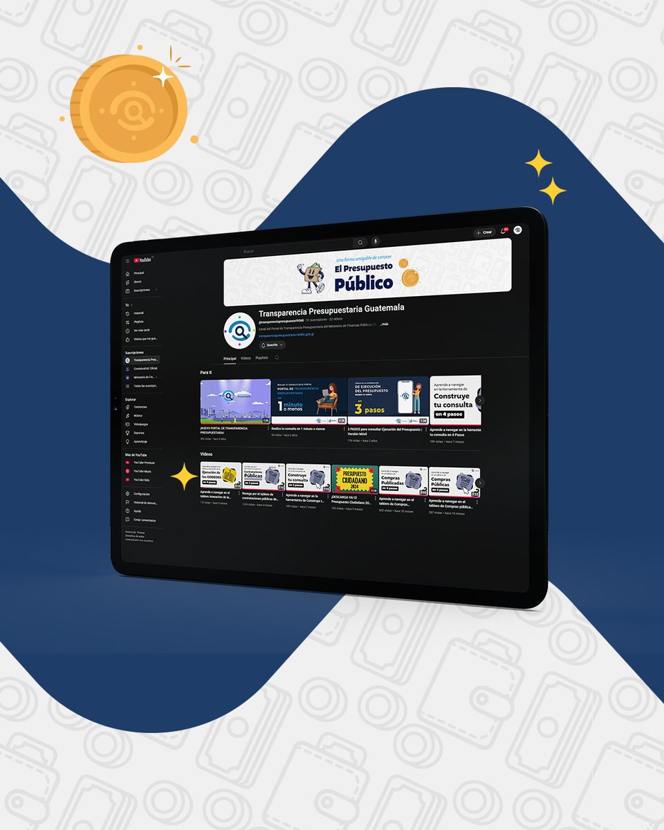 PTP_GT's tweet image. #Tutoriales| Creamos tutoriales 🎞 paso a paso para que aprendas a navegar y utilizar el #PTP con facilidad. ❤️🙌

📍Suscríbete a nuestro canal 🔴 y comparte con quienes también quieran entender cómo se usan los recursos públicos 👉: n9.cl/j6wu3