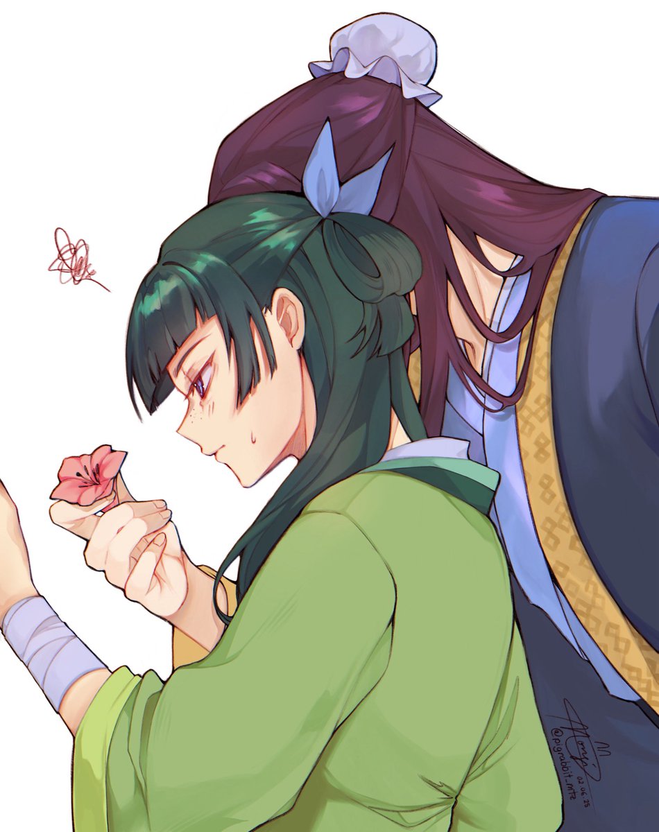 pigrabbit_mtz's tweet image. 🍃
#apothecarydiaries #kusuriyanohitorigoto #maomao #jinshi #fanart