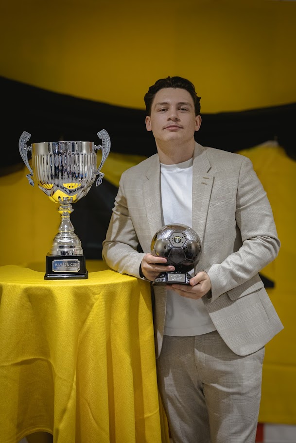 Last but not least, we have the special one, the managers player of the season. This man gave it his all the entire season, coach Mihaylov chose him contrary to popular belief that it should have been Mr Popov to take home another award. The winner of this coveted award was Mr