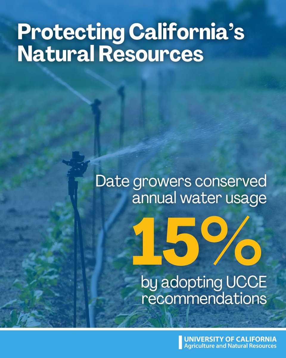 For 150+ years, UC ANR has been a hub of innovation, collaboration, and trusted information, bridging UC research with real-world challenges that impact Californians daily. 

From #agresearch to helping build healthier communities. 🌱📚 #UCANR #UCResearch