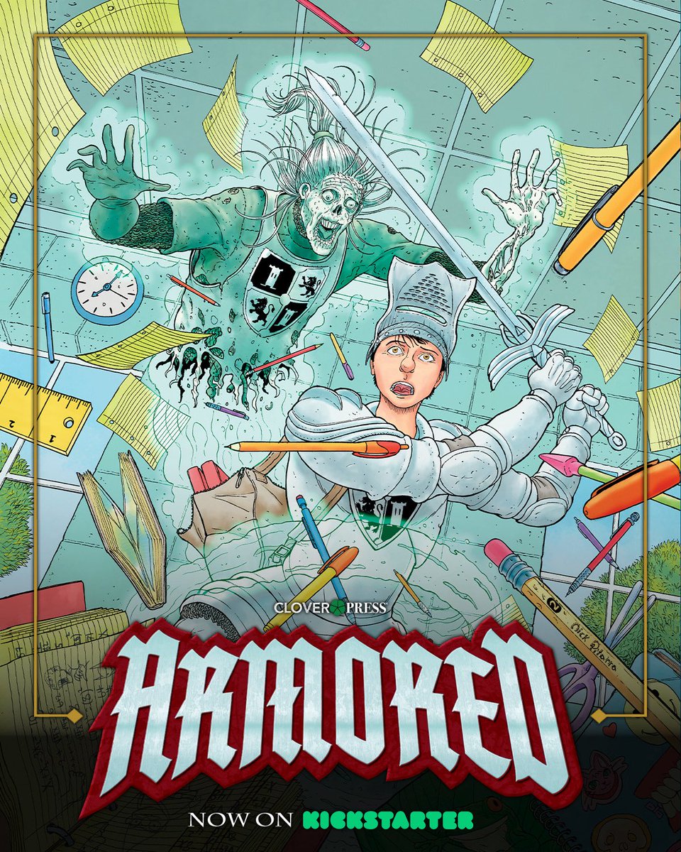 ARMORED is now on Kickstarter!

Head over to Kickstarter and make a pledge for the deluxe hardcover edition:
tinyurl.com/armoredHC

Art by <a href="/NickPitarra/">PITARRA</a>