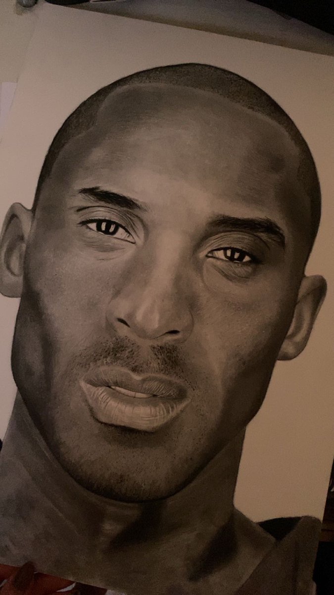 AddyBeauducel's tweet image. Mon dessin de Kobe ✏️