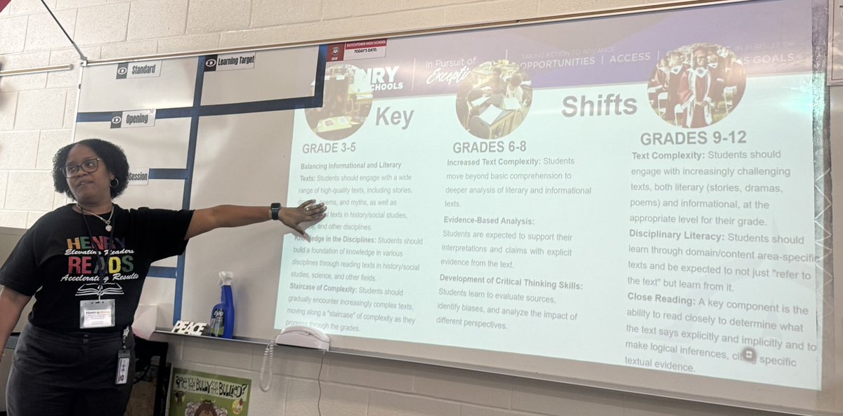 Debbie Skaggs (@debbieskaggs8) on Twitter photo Thank you <a href="/DrMilesk31/">Dr. Kimberly Miles</a> for reminding us of the importance of students engaging in a variety of text to investigate, connect, consider, & problem solve. ELA & SS are the perfect marriage to equip our students in making meaning of complex text. #henryreads Thank you <a href="/DrMilesk31/">Dr. Kimberly Miles</a> for reminding us of the importance of students engaging in a variety of text to investigate, connect, consider, & problem solve. ELA & SS are the perfect marriage to equip our students in making meaning of complex text. #henryreads