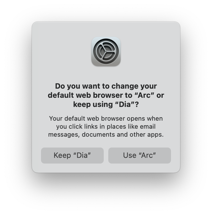 Great work, but really :)

- the tidy tabs
- the vertical tabs
- the spaces
- the full screen experience
- the mini windows
- the boosts
- the love through custom icons etc.

<a href="/arcinternet/">Arc</a> was a clear game changer Day 1
<a href="/diabrowser/">Dia</a> is a nice browser, but no real value Day 1 for me