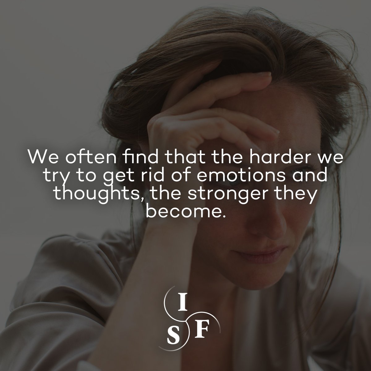 We often find that the harder we try to get rid of emotions and thoughts, the stronger they become.
Learn more: hubs.ly/Q03rLbZd0
Purchase Books: hubs.ly/Q03rLgzZ0
#internalfamilysystems
