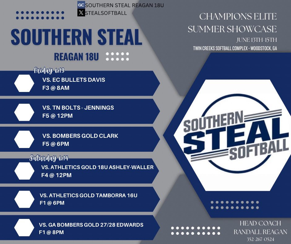 AddisonReagan26's tweet image. Ready to be back on the field with my girls for our 2nd tournament!! Come out and watch!! @RReagan85 @CoachRonFrost @tsmartt14 @11BWade @CamisePatterson @stealsoftball @AnnaShelnutt @CoachDot_LU @NateTompkins @e_newellcoach