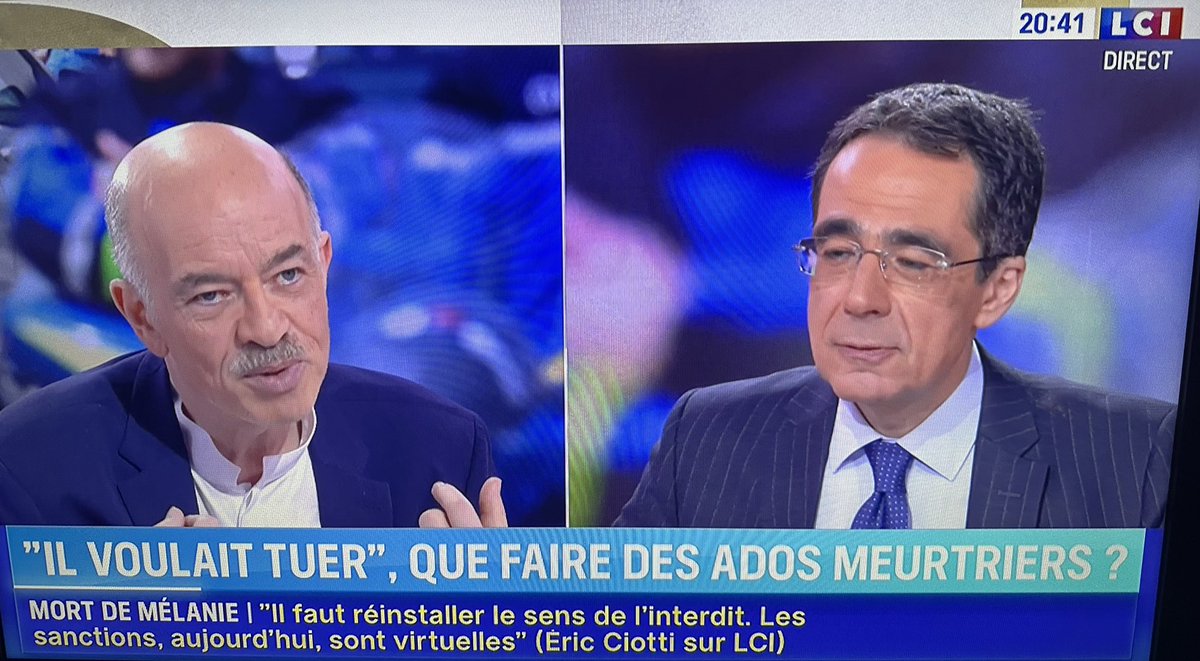 Florence de Silva (@flodesil) on Twitter photo En ce moment sur @lci , le professeur de .#criminologie Alain Bauer est l’invité de <a href="/DariusRochebin/">Darius Rochebin</a> . 📺 Très intéressant !👍 En ce moment sur @lci , le professeur de .#criminologie Alain Bauer est l’invité de <a href="/DariusRochebin/">Darius Rochebin</a> . 📺 Très intéressant !👍