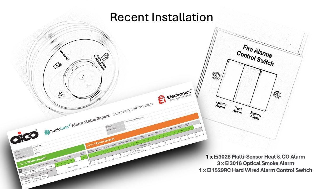 Just completed the installation of cutting-edge domestic smoke alarms as part of a recent rewire for one of my valued customers! 🔥🔒 Ensure your home is protected and safety is prioritized! Don't wait—upgrade your safety measures today!
<a href="/aico_limited/">Aico</a> #aico #safetyfirst #Beeston