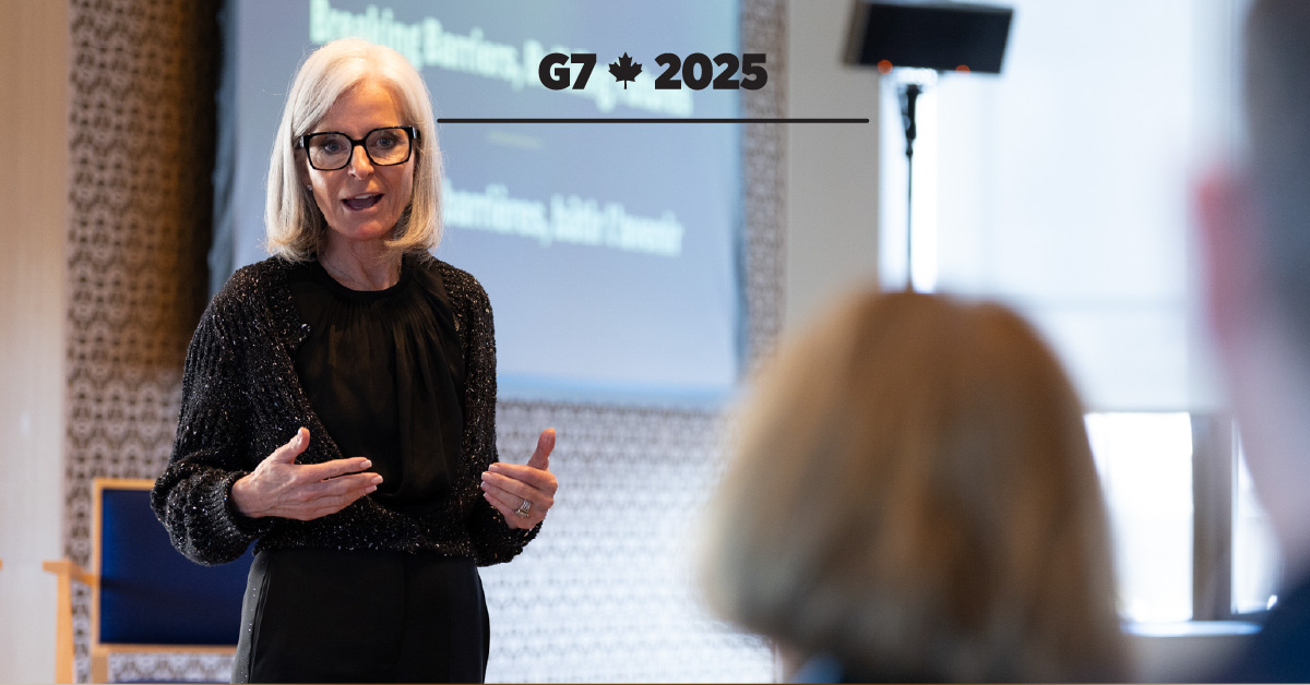 The independent #G7 Gender Equality Advisory Council has met ahead of each Summit since it was created in 2018. Discover their latest insights and recommendations on our website: ow.ly/FBWZ50VYQvX 

#G7GEAC