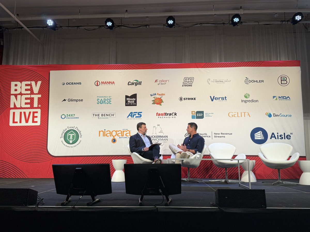 BevNET's tweet image. Happening now at BevNER Live NYC:
Talking about tackling tough decisions with @Drinkkoia 

Watch live: bevnet.com/livestream/bev…

#BevNETLive #beverage #cpg #nyc