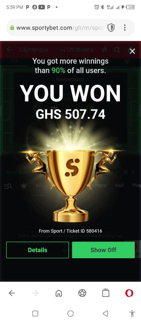 Payment after win is available for the first time. If you can stake high inbox on my WhatsApp number +234 806 430 8076