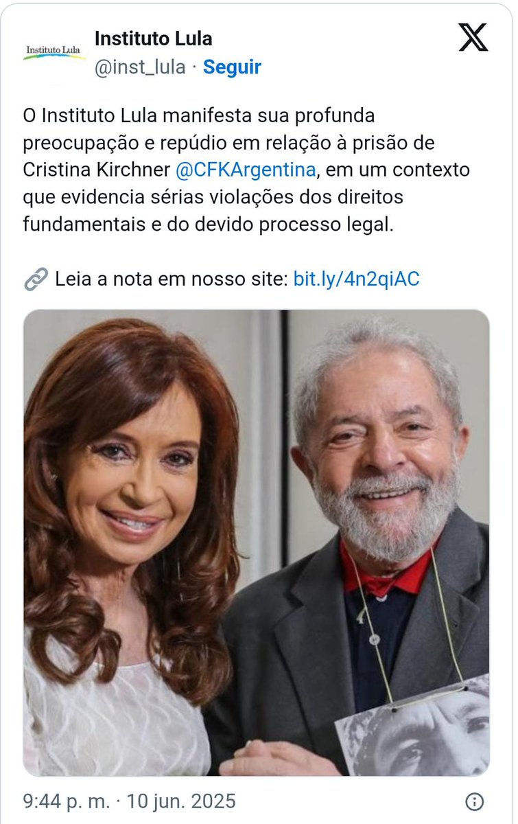 HugoYasky's tweet photo. Comienza a expresarse el repudio internacional a la proscripción a Cristina mediante la cuál los poderes fácticos ponen en peligro a la democracia en Argentina. https://t.co/NxBdlCEKaQ