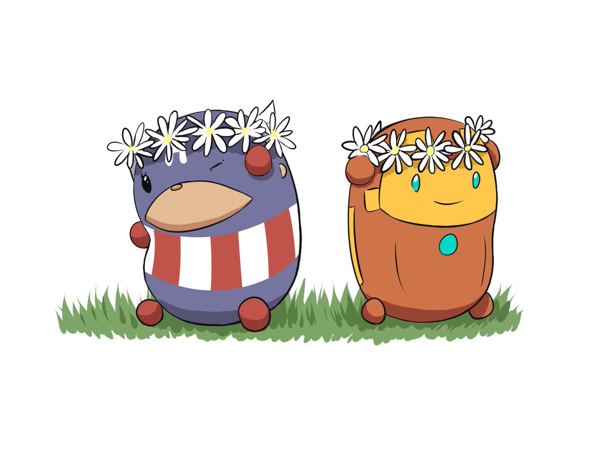 AsH3Draws's tweet image. Finished their daisy crowns

#stony #tsumtsum