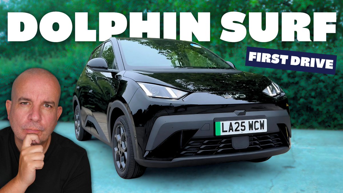 notaguru3's tweet image. First drive of the 2025 BYD Dolphin Surf – the BABY BYD with BIG potential! 
Is this the best value small EV in the UK right now? 🧐
👉 Watch the full review: youtu.be/sqUgQsnudw4
#BYDDolphin #EVReview #CarTwitter #UKCars #DefinitelyNotAGuru @BYDCompany @BYDGlobal