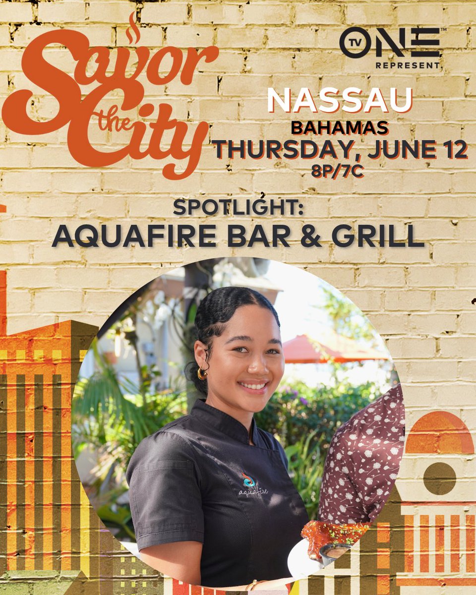 TV One (@tvonetv) on Twitter photo We're heading to the Bahamas! <a href="/ChefJernardW/">Jernard Wells</a> is visiting Nassau this week and he's hitting up the hottest Black-owned businesses!🔥💃🏾🎰 An all-new #SavorTheCity premieres tomorrow at 8p/7c. We're heading to the Bahamas! <a href="/ChefJernardW/">Jernard Wells</a> is visiting Nassau this week and he's hitting up the hottest Black-owned businesses!🔥💃🏾🎰 An all-new #SavorTheCity premieres tomorrow at 8p/7c.