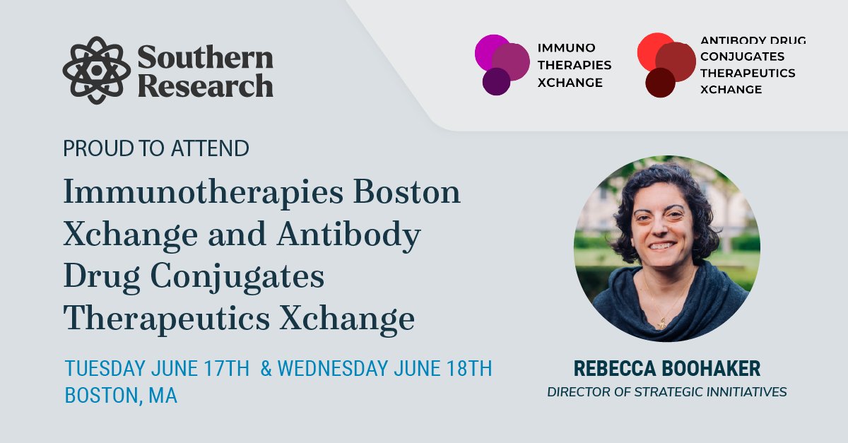 SoResearchNews's tweet image. Next stop: Boston for two dynamic meetings focused on advancing cancer treatment—Immunotherapies Xchange and Antibody Drug Conjugates Xchange.
 
If you&apos;re attending next week, reach out and connect—we&apos;d love to share what we&apos;re working on.