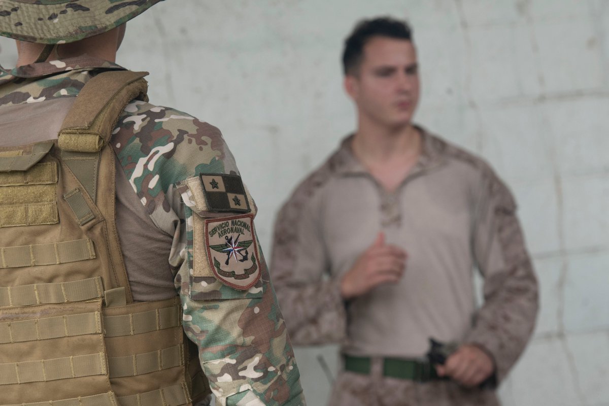 U.S. Southern Command (@southcom) on Twitter photo Strengthening Partnerships in #Panama:
U.S. Marines & Navy Corpsmen conducted a Tactical Casualty Combat Care course for members of Panama’s <a href="/aeronavalpanama/">Servicio Nacional Aeronaval de Panamá</a> last week. The training, held in Panama City, also included a valuable exchange of skills – our team learned jungle Strengthening Partnerships in #Panama:
U.S. Marines & Navy Corpsmen conducted a Tactical Casualty Combat Care course for members of Panama’s <a href="/aeronavalpanama/">Servicio Nacional Aeronaval de Panamá</a> last week. The training, held in Panama City, also included a valuable exchange of skills – our team learned jungle