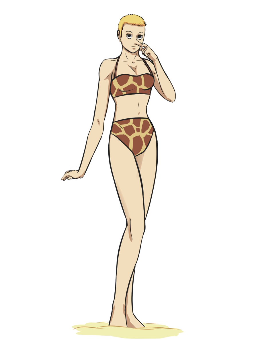 AsH3Draws's tweet image. Summer giraffe

#OnePiece #Kaku