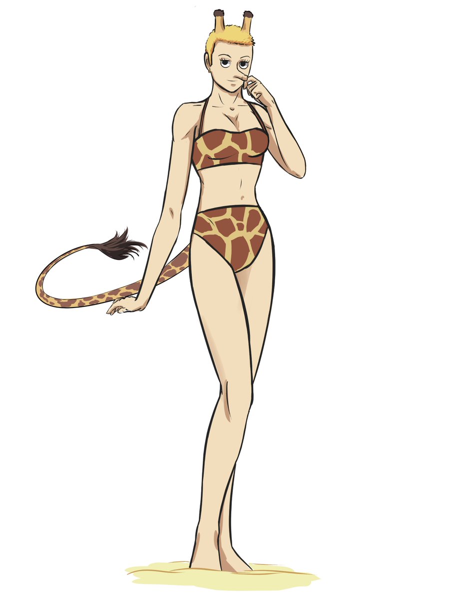 AsH3Draws's tweet image. Summer giraffe

#OnePiece #Kaku