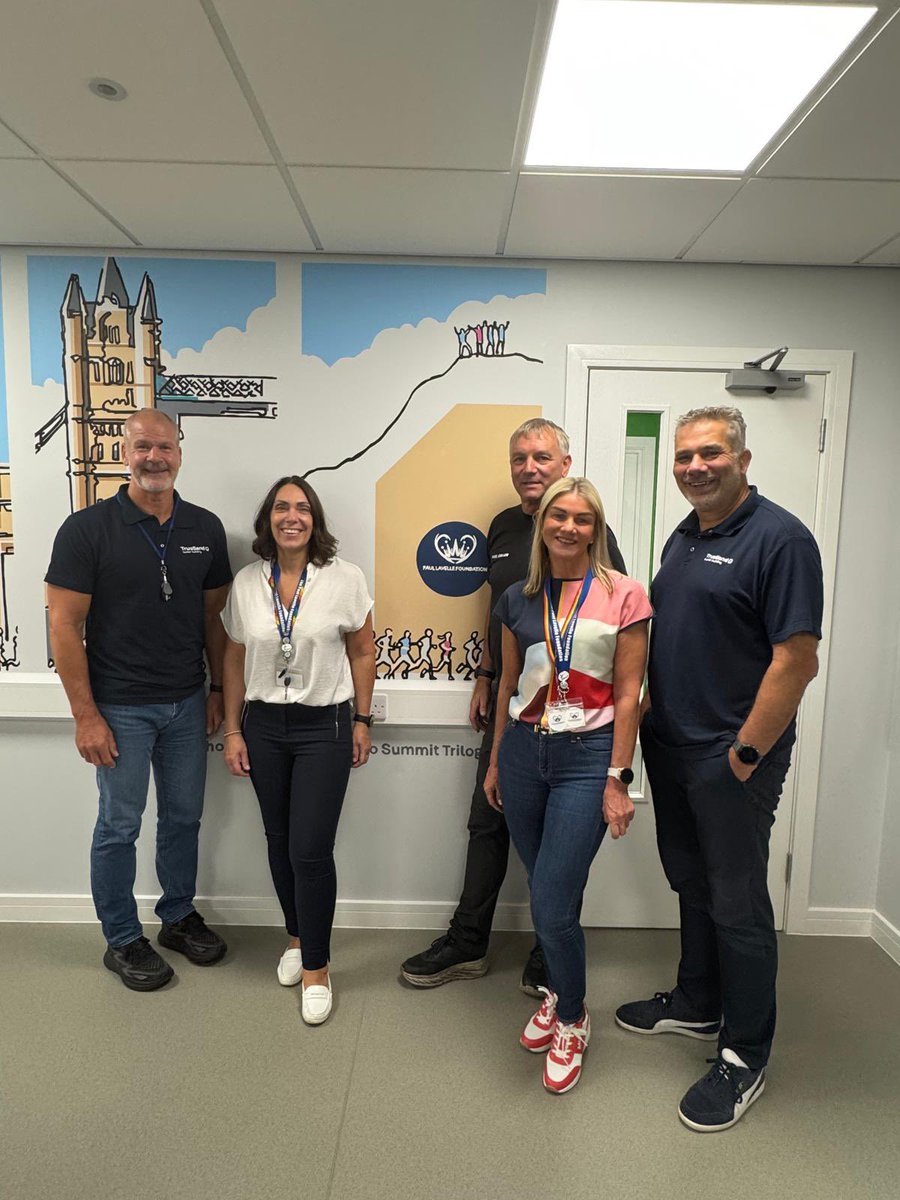 How good is this? Our mates <a href="/BigBadDaveL/">Dave Leatt</a> and Jon owners of <a href="/TrustlandLtd/">Trustland Construction</a> have had their offices decked out with PLF signage &amp; a painting of our Somme ride, they also AGAIN donated to us from their family day held at Caldy Rugby club Saturday… once again lads thanks so much💙