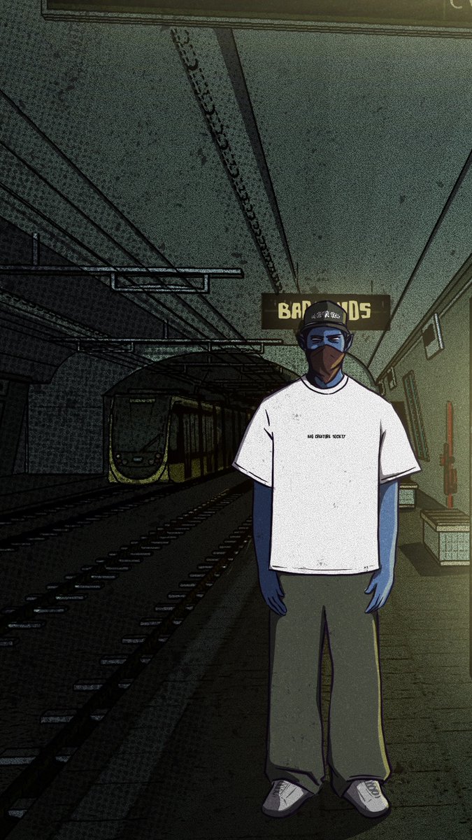 Last train to the Badlands. 
#staybad 🚇