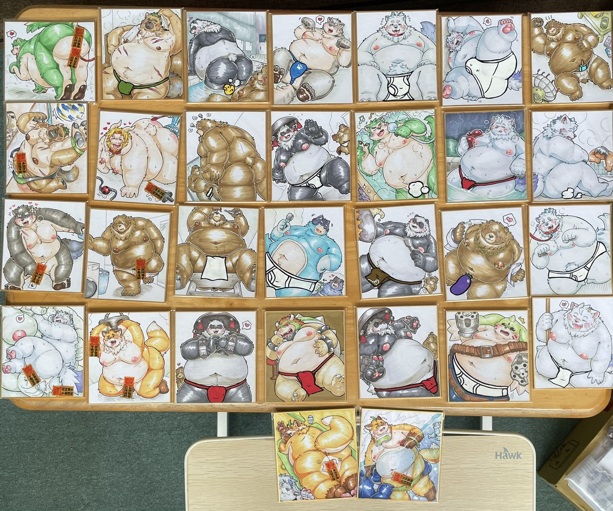 這次會去Furrymosa7 
攤位C19-20
歡迎大家來玩！
