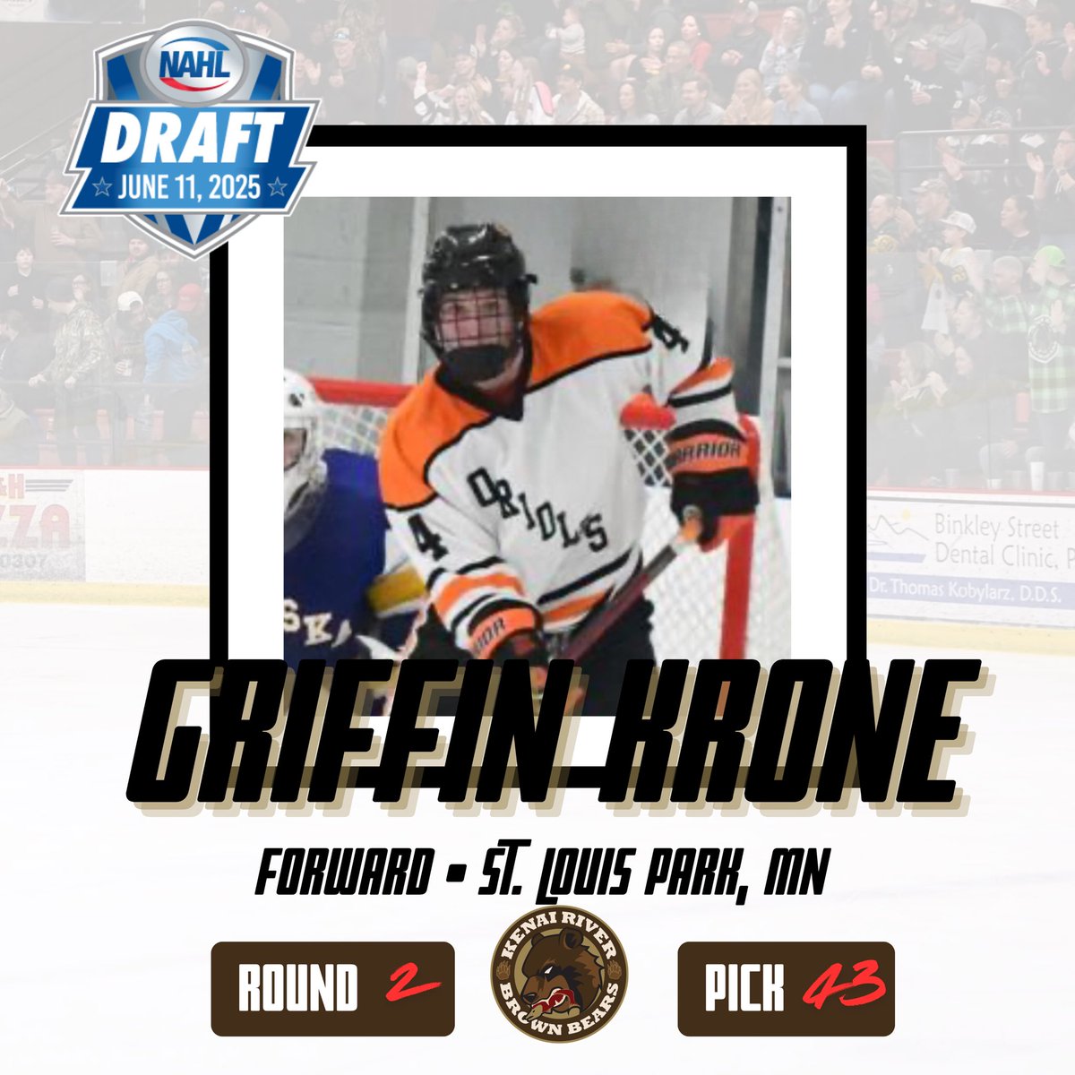 Welcome to the Den, Griffin!