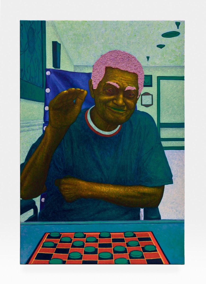 ✨ Opening tonight in New York: <a href="/Arcmanoro_Niles/">Arcmanoro Niles</a>'s  newest series of paintings crystallize moments of vulnerability and intimacy in sparkling glitter and color.

Join us for the opening reception, 5–7 PM!

Learn more: bit.ly/403LH2b