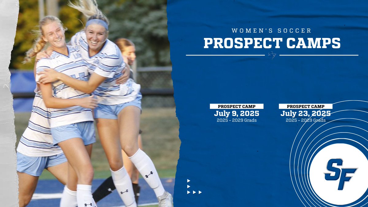 Summer Prospect Camp registration has gone live! Register now to ensure your spot!  
July 9 &amp; July 23, 2025
saintfranciscougars.com/womens-soccer-…