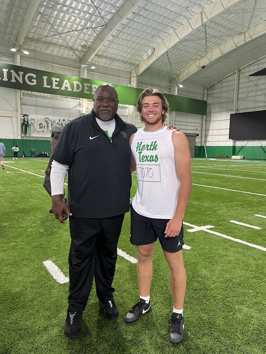 Wick Kohmescher (@wkohmescher) on Twitter photo Had a good time at UNT yesterday. Thank you for having me <a href="/MeanGreenFB/">UNT Football</a> <a href="/RobertGordonJr1/">Robbie Gordon</a> <a href="/COACHRJOHNSON1/">Reggie Johnson</a> Had a good time at UNT yesterday. Thank you for having me <a href="/MeanGreenFB/">UNT Football</a> <a href="/RobertGordonJr1/">Robbie Gordon</a> <a href="/COACHRJOHNSON1/">Reggie Johnson</a>