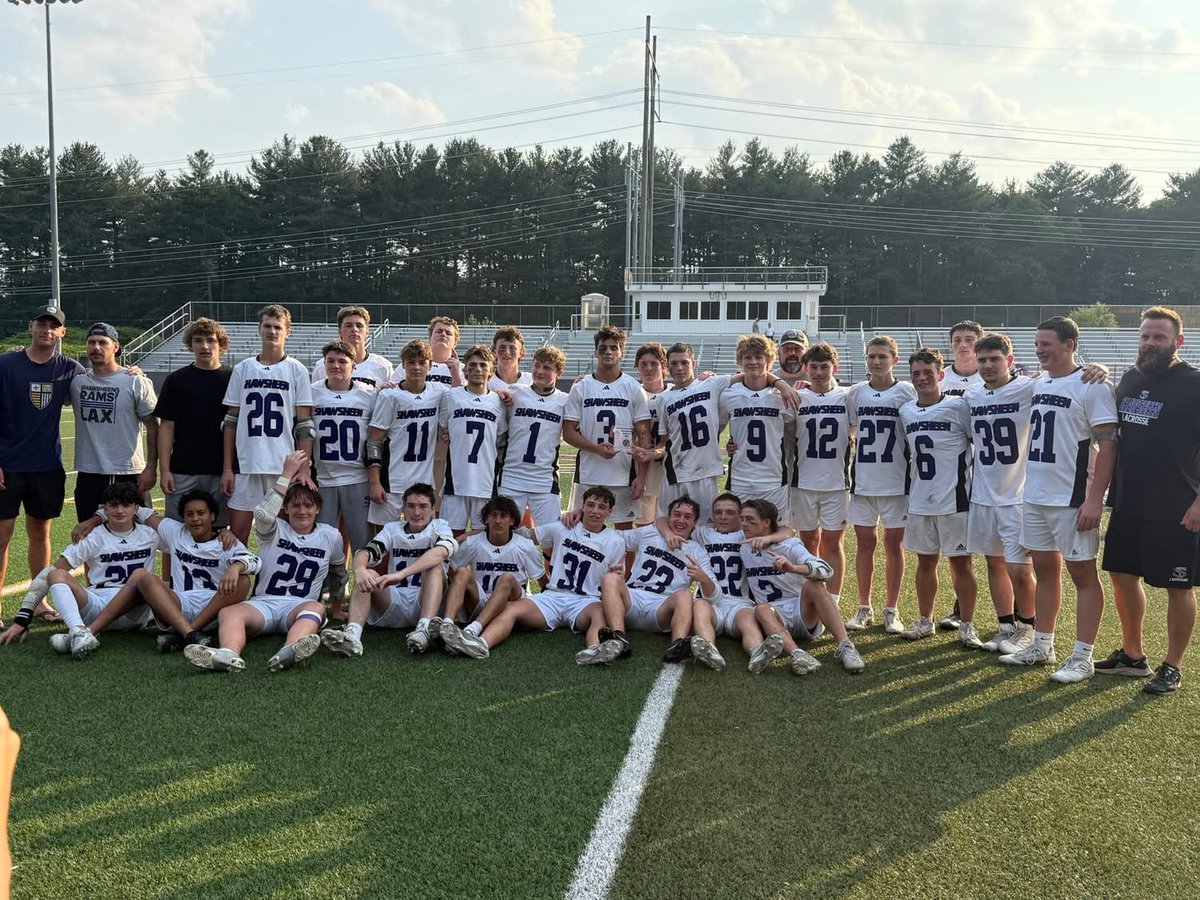 State Vocational Champions! Rams defeat Whittier by the score of 12-8. #GoRams
