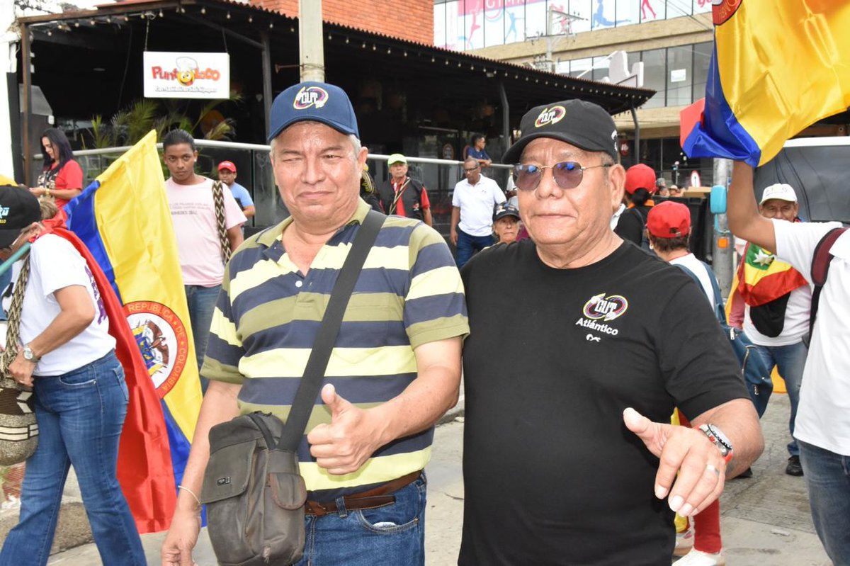 Cut Atlántico, Magdalena, César y Guajira presentes hoy 11 de junio 2025 en la Toma de Capitales… viva la consulta popular … viva . Viva