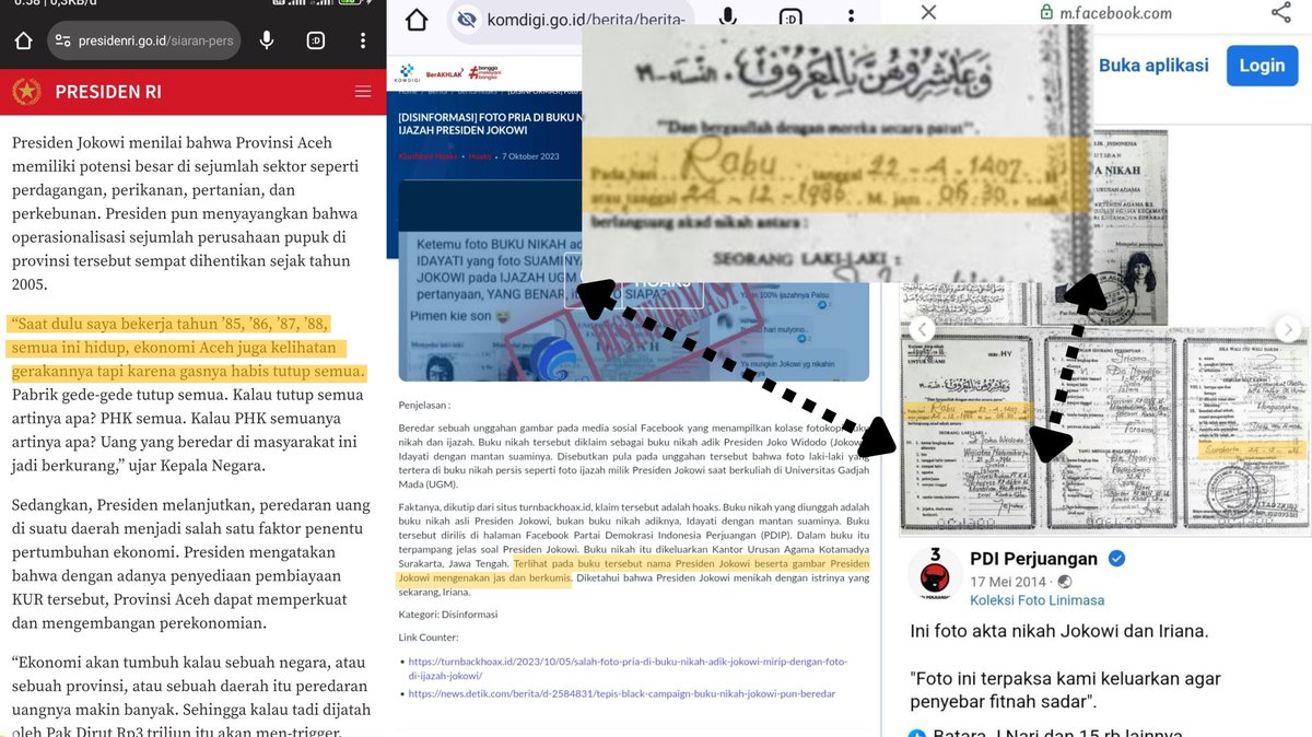 Michael Micen (@mmicen) on Twitter photo Yg merasa tersinggung jejak ini sensitif.. Saya minta maaf ππ»
Eits..
Izinkan aku bertanya juga,
apakah FΙͺΚα΄ Nα΄Ι’α΄α΄Ιͺκ° Wα΄ΚΙ΄α΄ foto pernikahan ini berasal dari berasal masa depan, lalu di produksi
π΅π΄π± π·πΏπΎπΌ
Bukan kah nikah nya di tahun ππ πππ¬ππ¦πππ« ππππ
π€ Yg merasa tersinggung jejak ini sensitif.. Saya minta maaf ππ»
Eits..
Izinkan aku bertanya juga,
apakah FΙͺΚα΄ Nα΄Ι’α΄α΄Ιͺκ° Wα΄ΚΙ΄α΄ foto pernikahan ini berasal dari berasal masa depan, lalu di produksi
π΅π΄π± π·πΏπΎπΌ
Bukan kah nikah nya di tahun ππ πππ¬ππ¦πππ« ππππ
π€