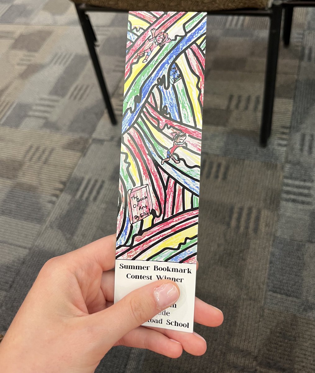 Nicolette Cooper (@cc_nicolette) on Twitter photo Thank you <a href="/TwpofHazlet/">Township of Hazlet</a> and <a href="/HazletLibrarian/">Hazlet Librarians</a> for honoring and partnering with our schools for the Hazlet Bookmark Contest! Stop by the library to pick up your bookmark! Great job to all who participated! ππβοΈ
<a href="/MRSroadrunners/">Middle Road School</a> <a href="/HazletProud/">Hazlet Township Public Schools</a> Thank you <a href="/TwpofHazlet/">Township of Hazlet</a> and <a href="/HazletLibrarian/">Hazlet Librarians</a> for honoring and partnering with our schools for the Hazlet Bookmark Contest! Stop by the library to pick up your bookmark! Great job to all who participated! ππβοΈ
<a href="/MRSroadrunners/">Middle Road School</a> <a href="/HazletProud/">Hazlet Township Public Schools</a>