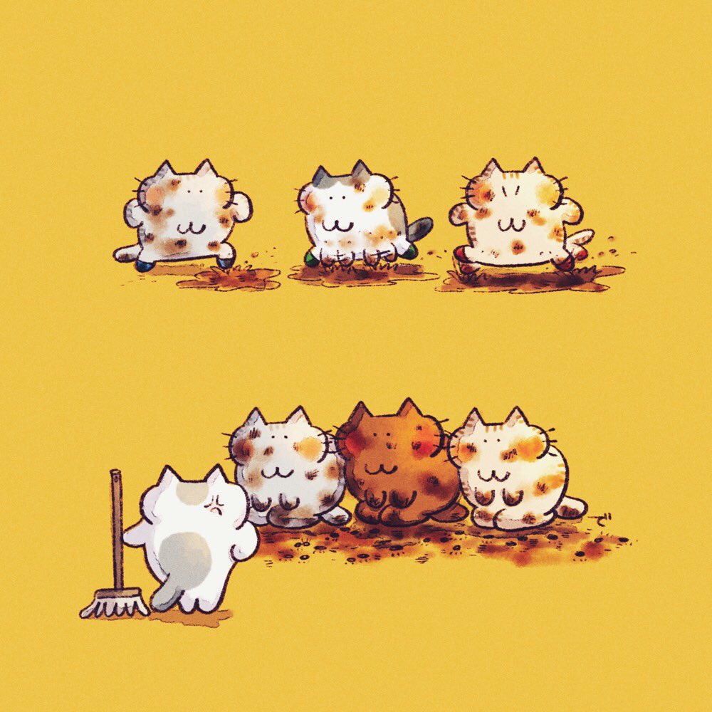 toderetto's tweet photo. どろんこの誘惑
#ゆるいイラスト #創作 https://t.co/dKK0GE8zC6
