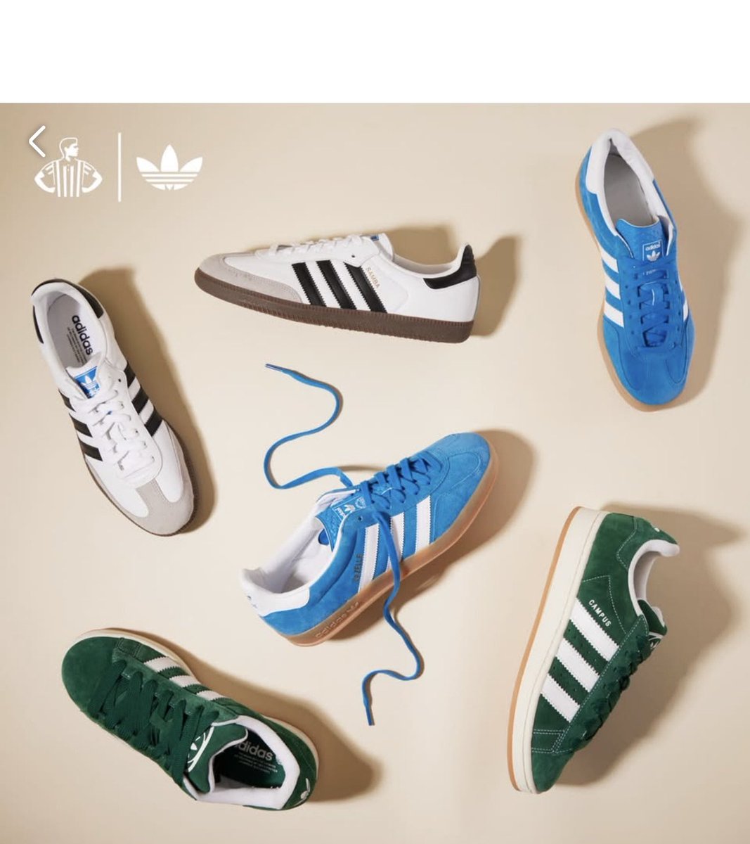 I’ve got beef. Don’t use products in your ads that YOU DON’T HAVE ON YOUR WEBSITE!!

<a href="/adidas/">adidas</a> I need these blue sneakers 🆘