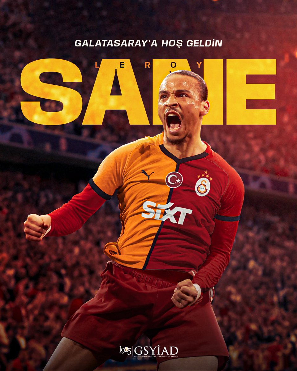 Türkiye’nin en büyüğüne hoş geldin 

Leroy Aziz Sané! 💛❤️