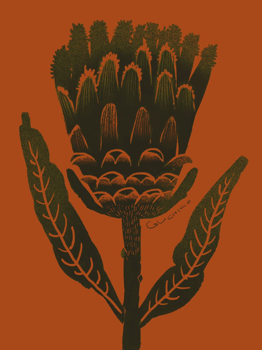 納得いく絵が見えるまで、プロテアをモチーフに据えることにした

#illustration