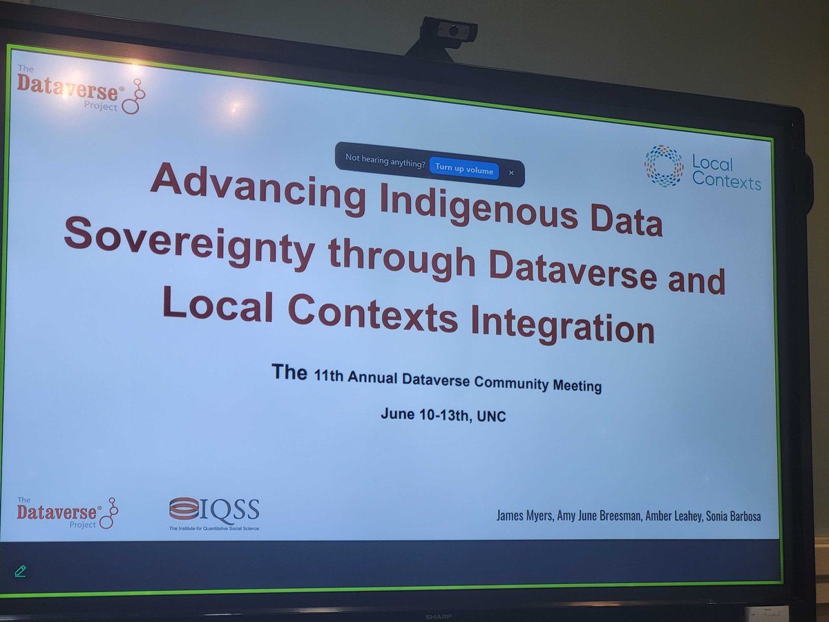 Dataverse Project tweet media