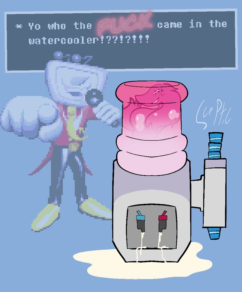 Refilling Miss Mizzle’s Watercooler
#deltaruined