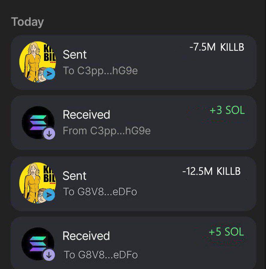 Hi $KILLB we will be listed on several major markets June 15th

Join presale $KILLB now soon pump 100000x after listing 🔥

Send $SOL to:

DUAhvHtZaSxKoXRjztBs1rCpjXGatP8oww7EH9hHiZRv

Min 0,5 $SOL 

1 $SOL = 2.5M $KILLB
Buy min 10 $SOL get 2x bonus $KILLB

$KILLB is sent