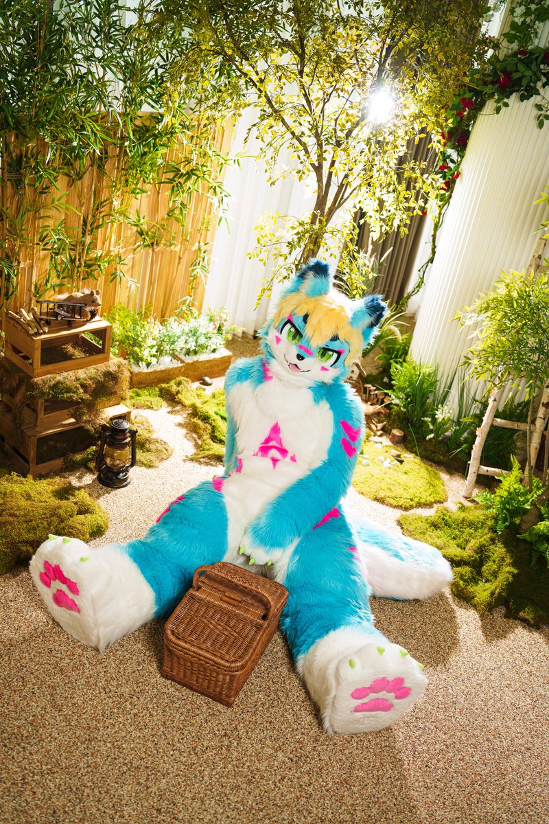 #FursuitsEveryday
#Aru #阿鲁 

🧺🩵🐾

📸: <a href="/Levy_comet/">Levy/Letta</a>