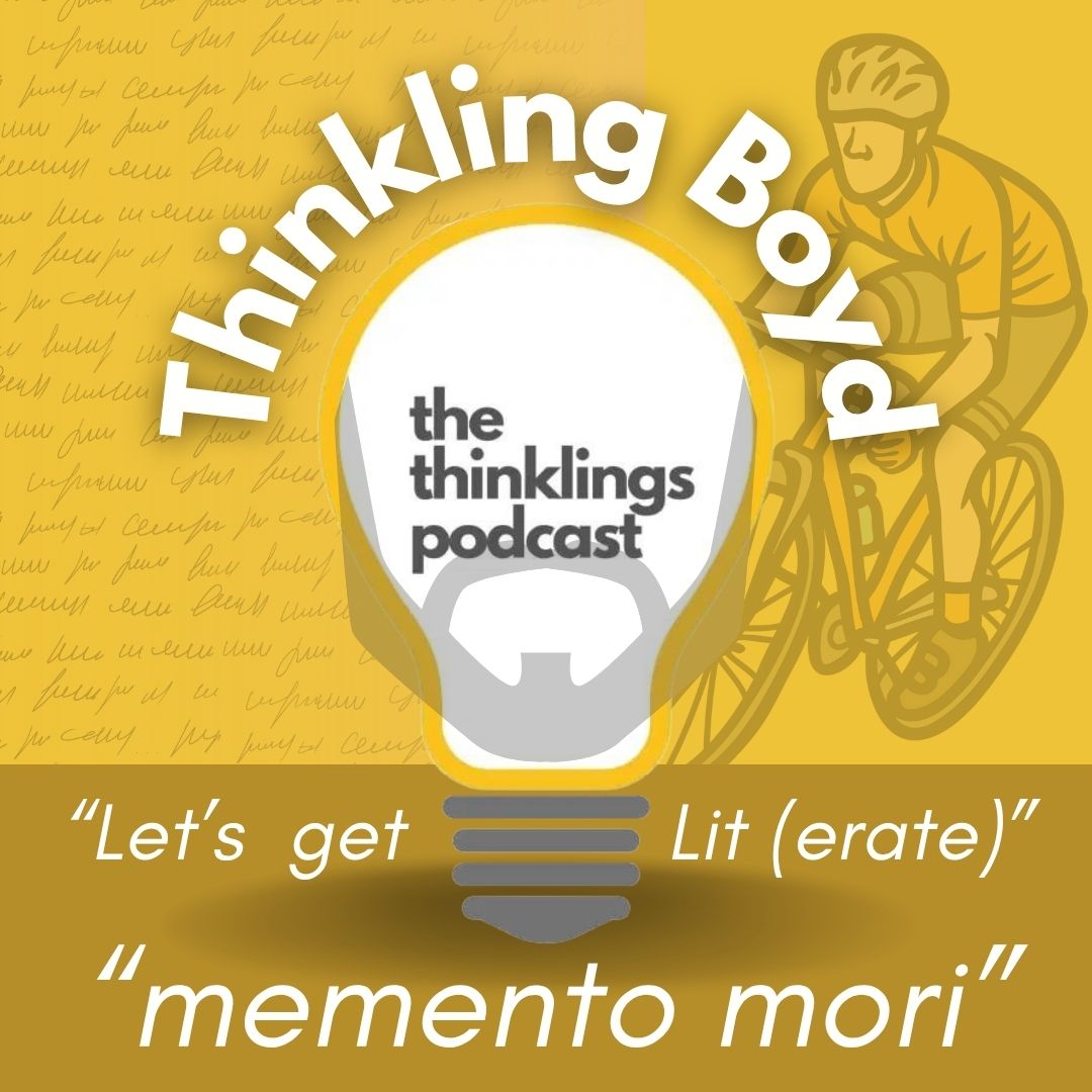 ThinklingsPod's tweet image. The Thinkings

Thinkling Andy Stearns
Thinkling Tim Little 
Thinkling Charlie Carter 
Thinkling Josh Boyd 

•Knots of Friends 
•Good Books
•Great Conversations

The Thinklings Podcast
#thinklingspodcast