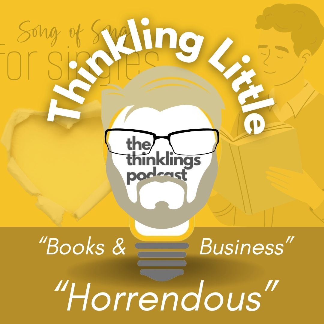 ThinklingsPod's tweet image. The Thinkings

Thinkling Andy Stearns
Thinkling Tim Little 
Thinkling Charlie Carter 
Thinkling Josh Boyd 

•Knots of Friends 
•Good Books
•Great Conversations

The Thinklings Podcast
#thinklingspodcast