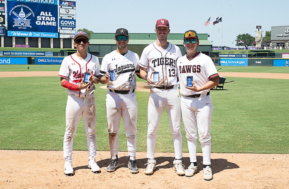 I’m truly blessed to have been able to play in the Austin Area All-Star game and be recognized as pitcher of the game! Great way to finish off my high school career!
