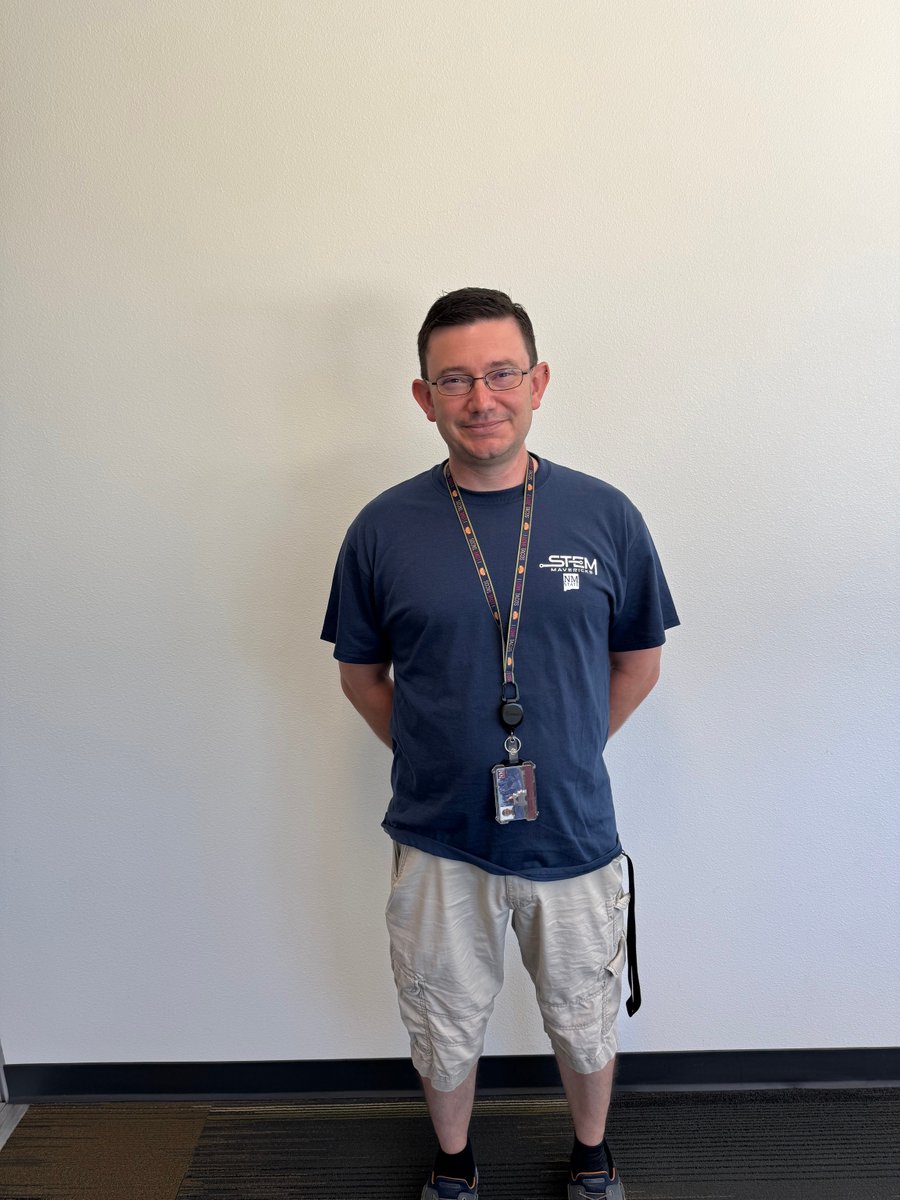PSLNMState's tweet image. The final member of the STEM Mavericks team is PSL’s Stephen Moreno, the program’s lead instructor since its start. He’s played a key role in shaping it—developing much of the curriculum himself. In his words, “STEM Mavericks is a true passion project. @dodcdao @NMSU_engineer