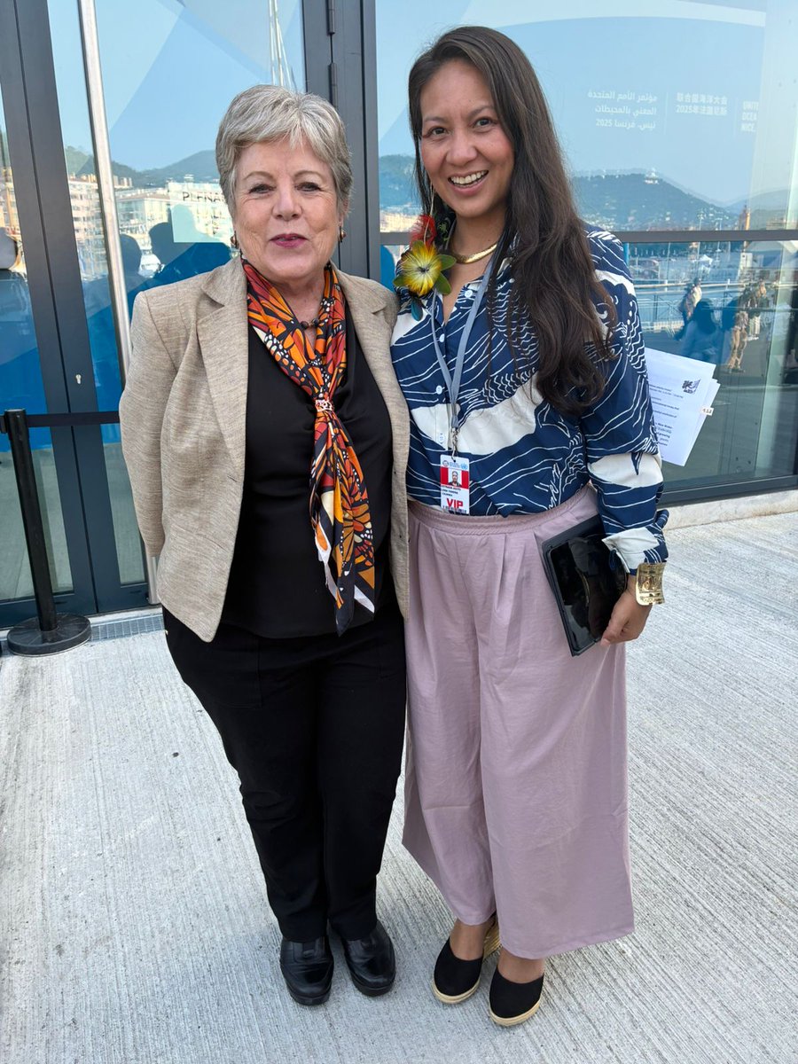 SEMARNAT México (@semarnat_mx) on Twitter photo 🇲🇽🤝🇨🇴 Niza, Francia #UNOC3 | La secretaria de Medio Ambiente, <a href="/aliciabarcena/">Alicia Bárcena</a>, dialogó con la ministra de Ambiente y Desarrollo Sostenible de Colombia, <a href="/LenAmazonas/">Lena Estrada Añokazi</a>.
México y Colombia mantienen una relación estratégica para la conservación de la biodiversidad, la justicia 🇲🇽🤝🇨🇴 Niza, Francia #UNOC3 | La secretaria de Medio Ambiente, <a href="/aliciabarcena/">Alicia Bárcena</a>, dialogó con la ministra de Ambiente y Desarrollo Sostenible de Colombia, <a href="/LenAmazonas/">Lena Estrada Añokazi</a>.
México y Colombia mantienen una relación estratégica para la conservación de la biodiversidad, la justicia