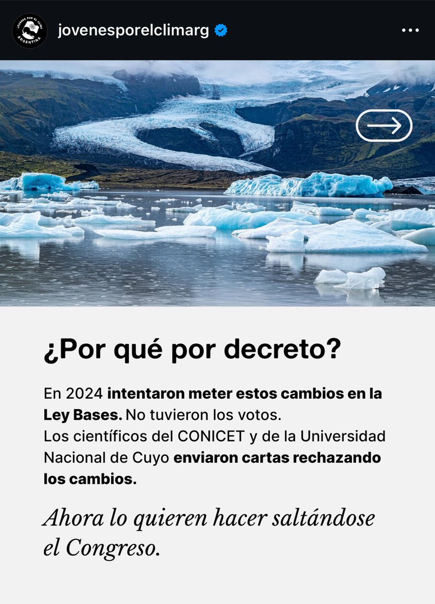 Acá les dejo más info, pido por favor que difundan y que se sumen a cualquier movida que surja relacionada al tema, los glaciares son de todos, son los únicos que tenemos y los tenemos que defender nosotros porque claramente este gobierno no lo va a hacer.