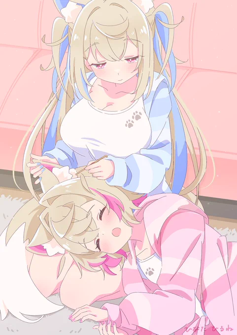 フワワちゃんに耳かきされたい。。。 #FWMCpix